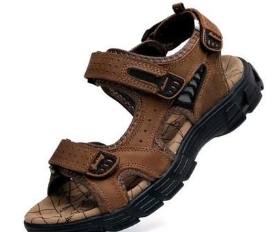 Hot Sale Summer Men's Sandals Outdoor Non-slip Men's Beach Sandals Handmade