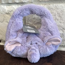 V) Disney Winnie The Pooh Purple Heffalump Plush Bag Purse RARE limited Release