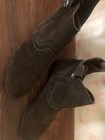 frye and co suede ankle boots sarah shortie 7.5 — photo 2