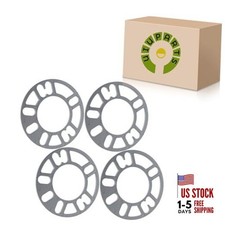 Thickness 5mm Thickness:5mm-4x 98mm-114.3mm 5x 100mm-120mm Silvery