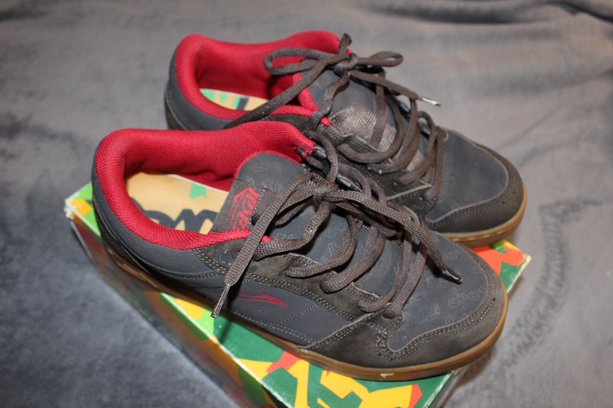 2008 Lakai Chocolate 12 MJ-2 LTD Skate Shoe Marc Johnson  display picture 3