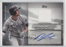2020 Topps Major League Material Auto 18/50 Brandon Lowe #MLMA-BL Auto 00jz