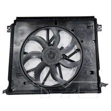 Radiator & Condenser Cooling Fan Assembly for 20-22 Toyota Highlander 3.5L w/BLM
