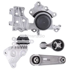 4pc Motor Mount Kit Set for 14-17 Nissan Rogue 2.5L Engine - Auto Transmission