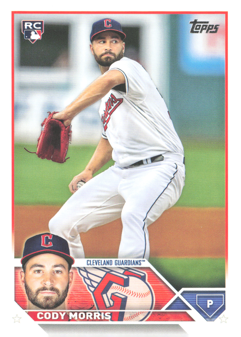 2023 Topps Series 2 - Cody Morris #507 (RC) Guardians