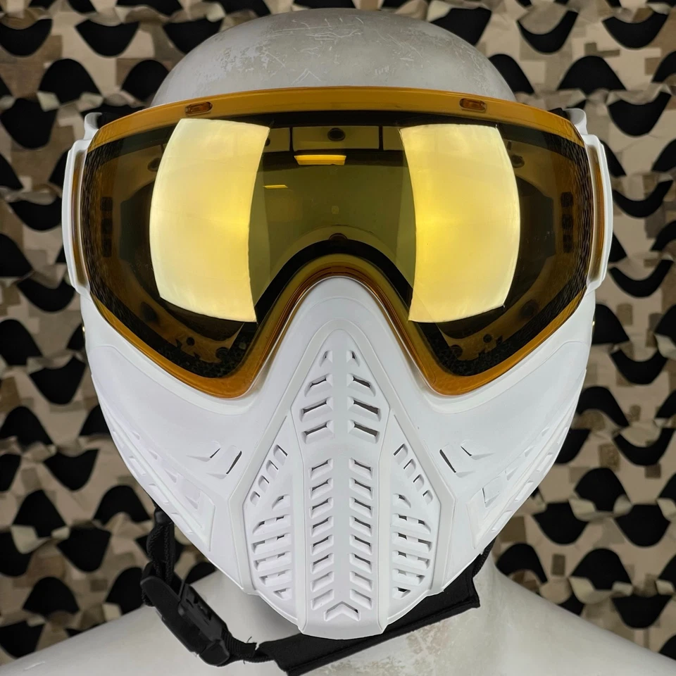 NUEVA MÁSCARA DE PAINTBALL V-Force Profiler 2.0 - SE blanca/dorada Foto 2 de 4