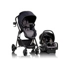 Evenflo Pivot Modular Travel System LiteMax Infant Car Seat (Casual Gray)