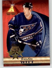 1995-96 Pinnacle Zenith Rookie Roll Call Brendan Witt #3