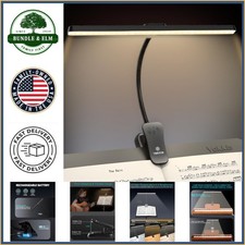Foldable Clip-on Lamp for Piano and Reading with 3 Color Temperature Settings