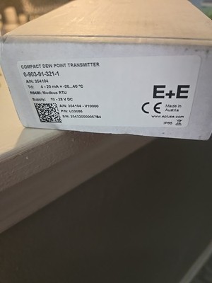 New Compact Dew Point Transmitter E+E 0-903-91-321-1 354104