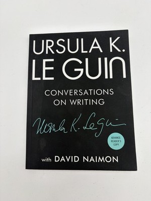 Ursula K. Le Guin Conversations on Writing Advance Reader's Copy Book A20