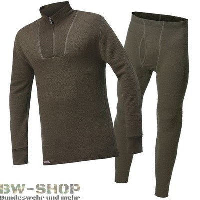 ORIGINAL BUNDESWEHR KSK UNTERWÄSCHE SET ROLLI + UNTERHOSE 200g BW WOOLPOWER NEU