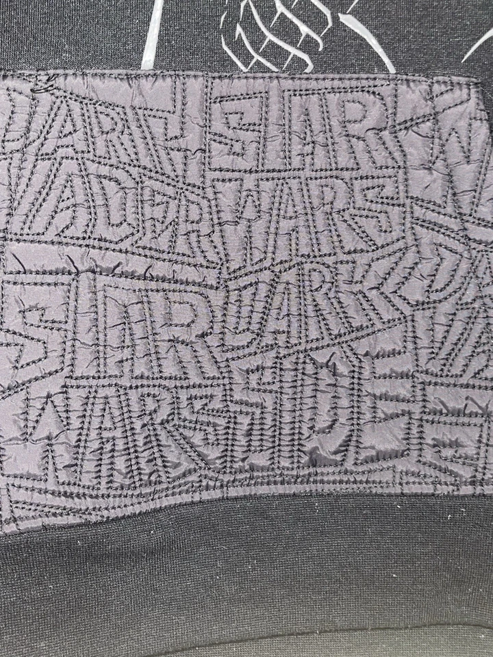 Star Wars Niños Darth Vader 1/2 Cremallera Polar Sudadera con Capucha con Bolsillo Canguro Niños 11/12 Foto 3 de 4