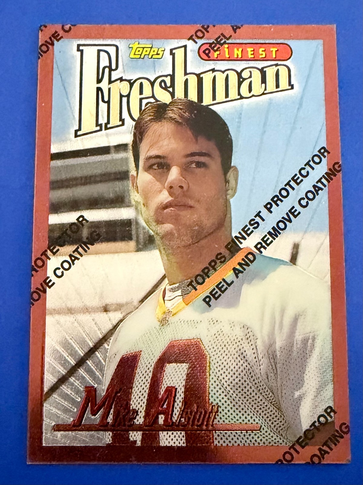 1996 Topps Finest Mike Alstott #335**Free Shipping***