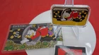 Rare 1 oz. Scrooge McDuck Dive Gold .999 Fine Silver Color Hand Enamel Bar COA