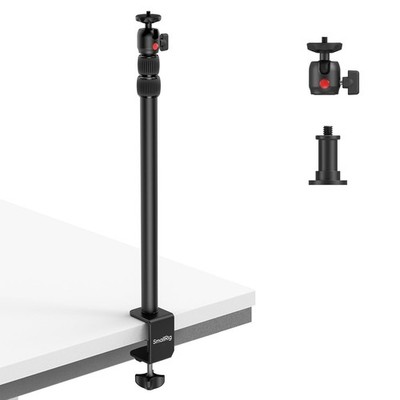 Camera Desk Mount C Stand, 15''-35'' Adjustable Desk Tripod Light Stand, Tablet...