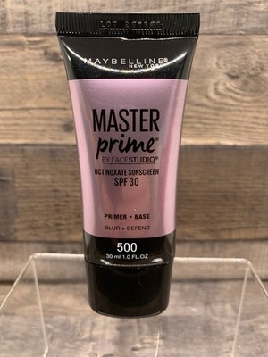 MAYBELLINE MASTER PRIMER OCTINOXATE SUNSCREEN SPF30  -  SEALED- FREE SHIPPING