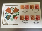 GB STAMPS RARE FIRST DAY COVER 1976 REGIONALS SET ON ONE COVER 2 DATES
