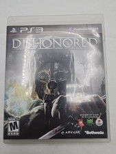  PS3 Dishonored Playstation 3 Video Game Bethesda Arkane Clear Case