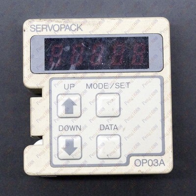 1pc Used   JUSP-OP03A servo drive operation panel Fast Delivery #tp