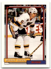 1992-93 Topps Murray Baron St. Louis Blues #354