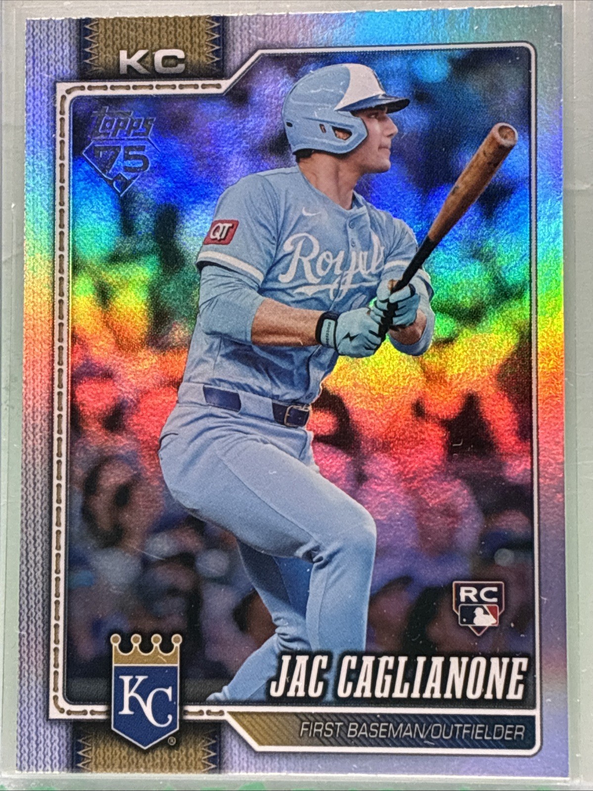 2026 Topps Series 1 - Jac Caglianone #138 Rainbow Foil (RC)