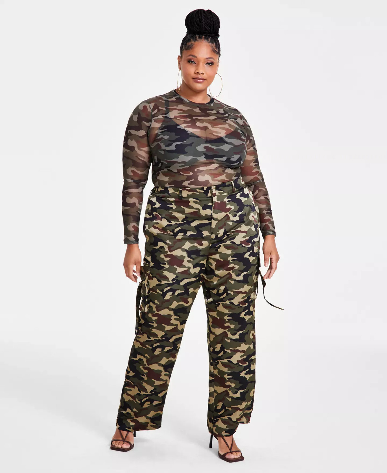Nina Parker Women's Plus Sz Pants 28W Trendy Size Straight-Leg