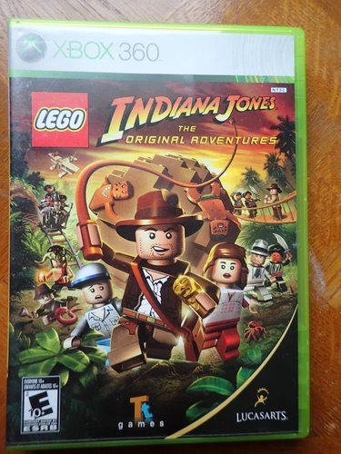 Lego Indiana Jones the Original Adventures (Microsoft Xbox 360) Complete