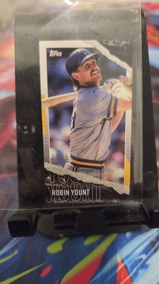 2020 Topps Rip Mini Base Inner /50 Robin Yount #M-18 HOF