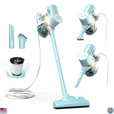 Roomie Tec Corded Stick Vacuum Cleaner - 450W, Lightweight 2 in 1 Handheld with