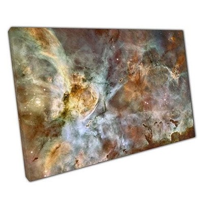 Stern Geburt Leinwandbild - Extreme Space Wandbild für Home Office Deko