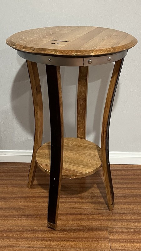 Wine Barrel Bistro Table