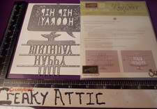 STAMPIN UP PARTY POP UP 2 FRAMELITS DIE CUT BIG SHOT CUTTING BIRTHDAY CREAKYATT
