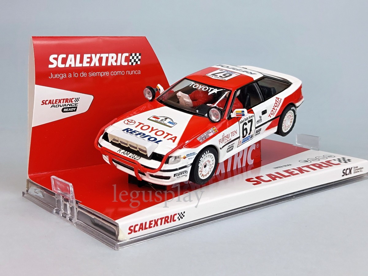 Slot Car SCX Scalextric U10396S300 Toyota Celica #67 Safari Rally