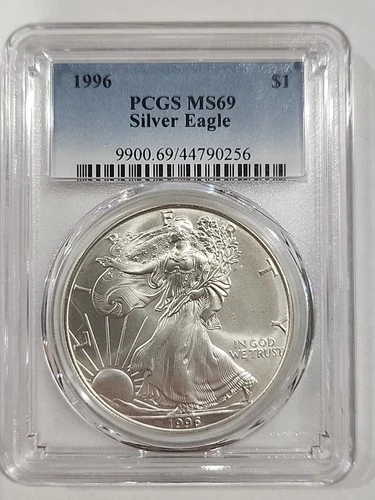 1996 American Silver Eagle PCGS MS-69