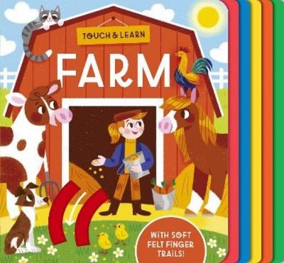 Becky Davies Touch and Learn Farm (Kartonbuch) Touch and Learn