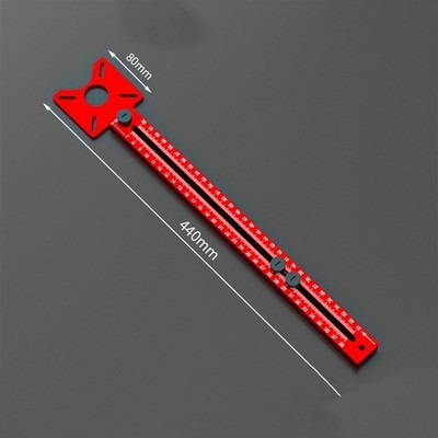 Trimmer Machine Accessory Aluminum Alloy Router Jig With Milling Groove Bracket