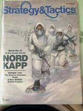 S&T SPI Strategy & Tactics #94, Nord Kapp + Game, Unpunched