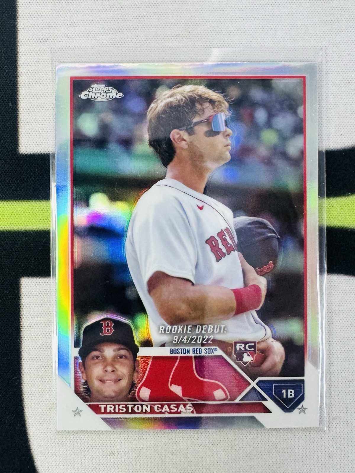 2023 Topps Chrome Update Triston Casas RC #USC125 Refractor Rookie Debut