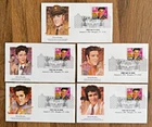 5 x Elvis Presley First Day Covers - USA - Mint
