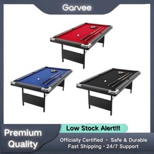 7FT Folding Pool Table for Adults Family Portable Billiards Set Full Accessories