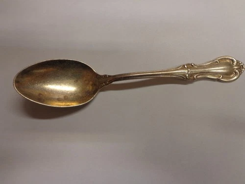 International Silver Sterling Joan of Arc   Spoon  NEEDS POLISHING