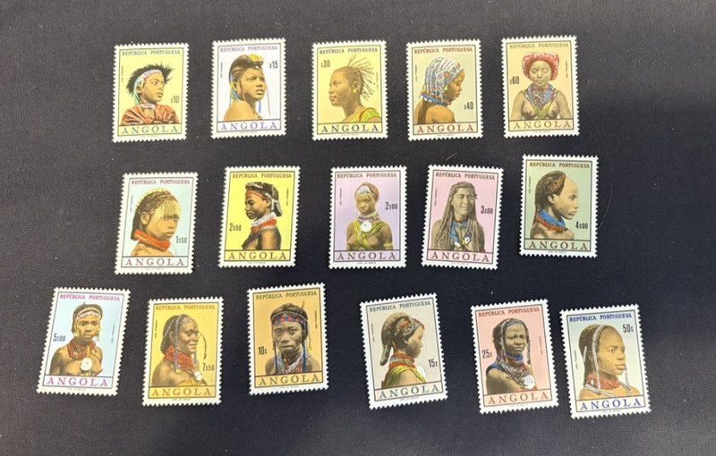 Angola #419 432B set MH