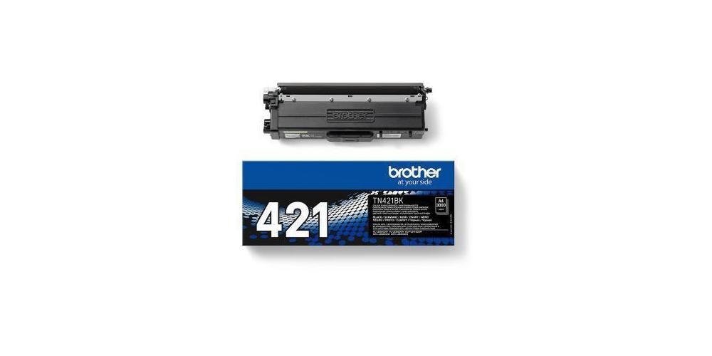 оригинальный тонер brother Zubehör TN-421BK, около 3.000 шт.