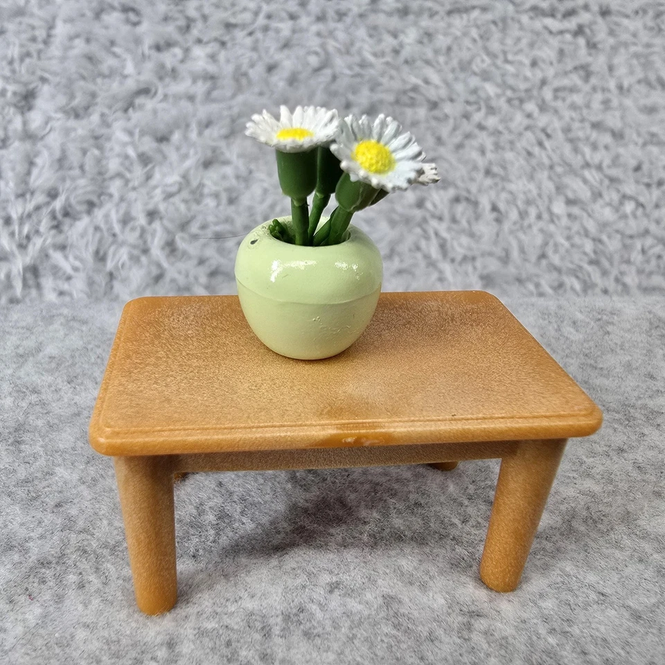 Vtg Epoch Calico Critters Sylvanian Families Living Room Suite Sofa Chairs Table - Image 4 of 4