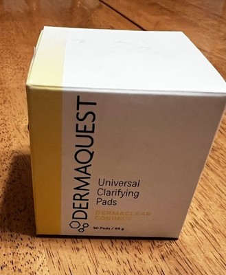 DERMAQUEST  UNIVERSAL CLARIFYING PADS   DERMACLEAR PADS  50pads Acne Pads NEW