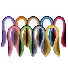 Paper Quilling Strips, 3/16 x 15.4 in 5mm x 39cm , 900 Pieces, 36 Colors I...