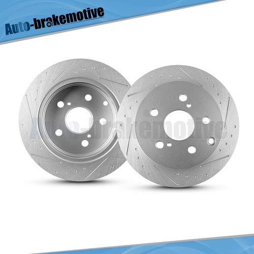 REAR BRAKE ROTORS FITS FOR 2010-2012 LEXUS HS250H 2006-2018 TOYOTA RAV4 - Picture 8 of 12