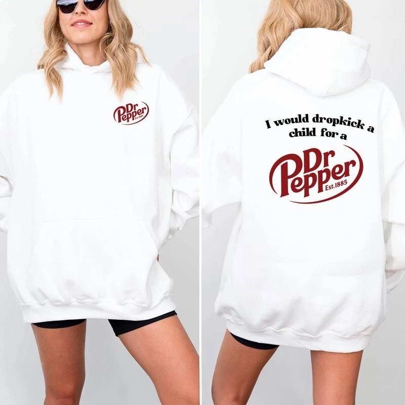 Толстовка с капюшоном Pepper I Would Dropkick A Child для мужчин и женщин Dr. Pepper - Изображение 4 из 4