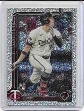 2025 Topps Series 1 Brooks Lee Confetti Parallel RC #317 Celebration Mega Box
